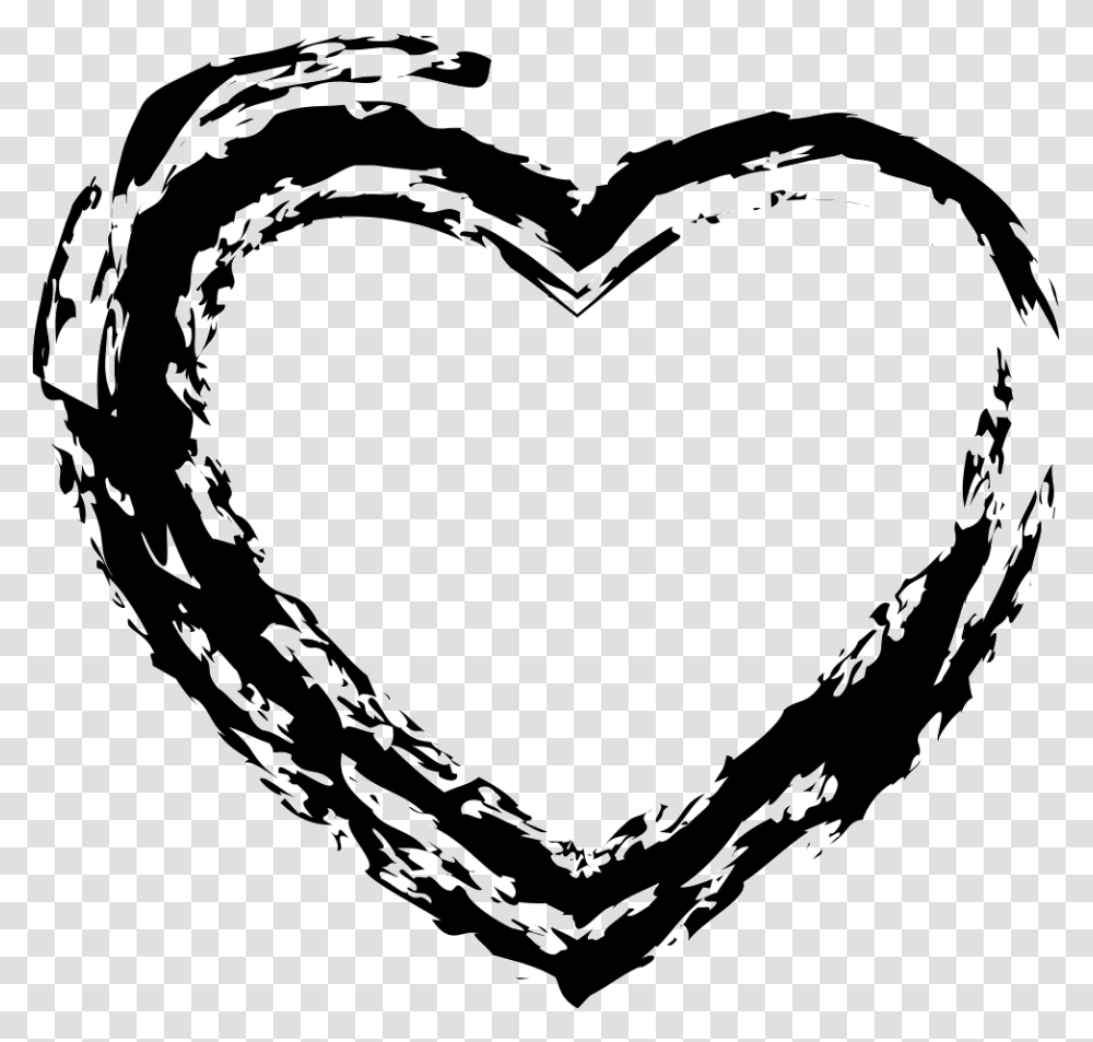 Drawing Heart Shape Sketch Heart Drawing Background, Stencil, Bracelet, Jewelry, Accessories Transparent Png