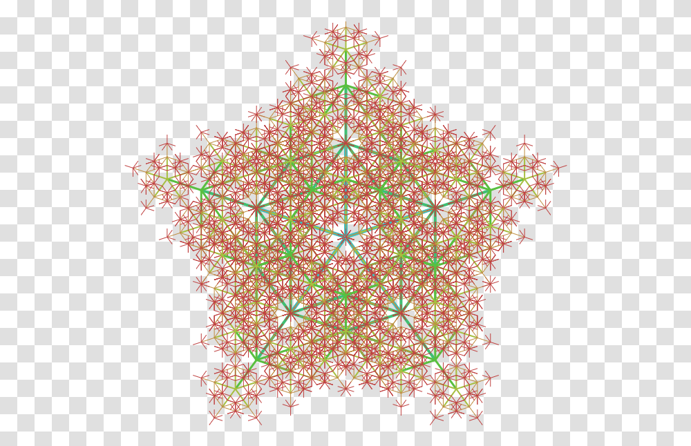 Drawing Javascript Fractal Motif, Cross, Symbol, Pattern, Ornament Transparent Png
