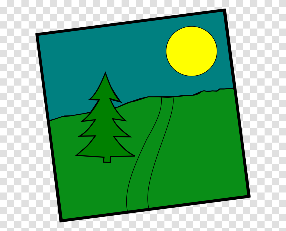 Drawing Landscape, Lighting, Tree, Plant Transparent Png