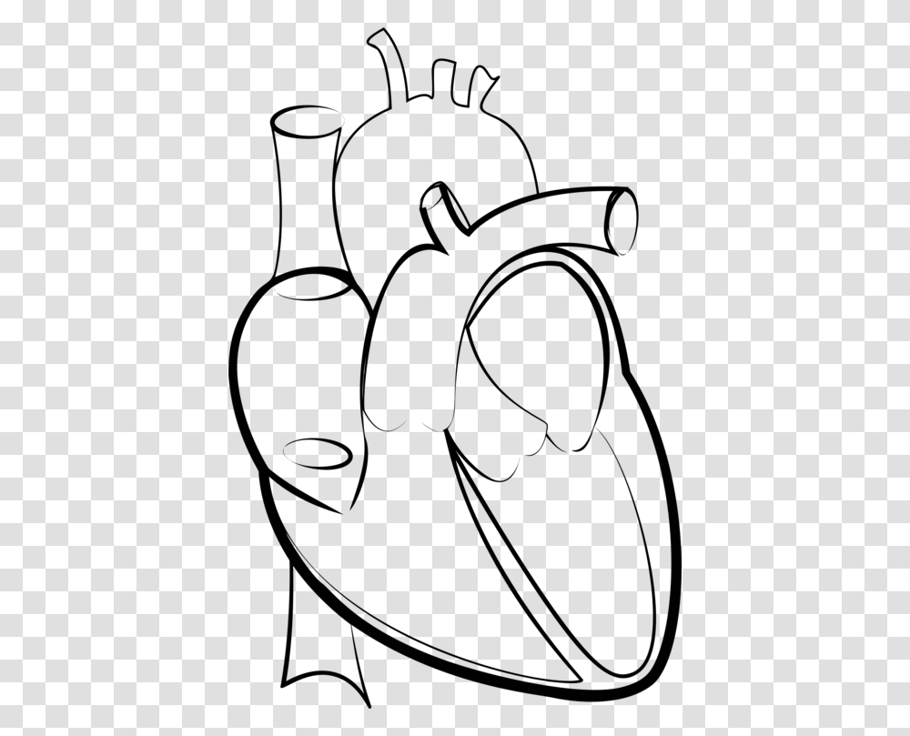 Drawing Line Art Heart Hartlijn, Flare, Light Transparent Png