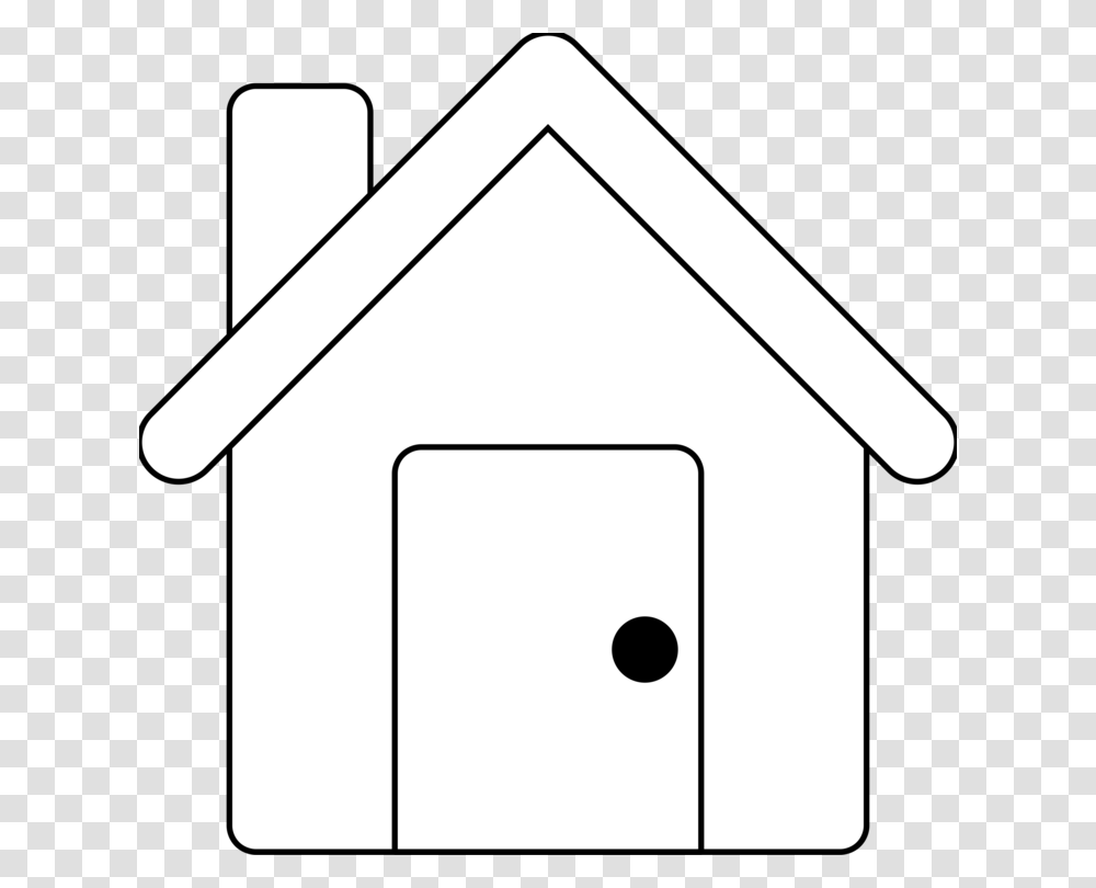 Drawing Line Art House Building Coloring Book, Triangle, Bird Feeder Transparent Png
