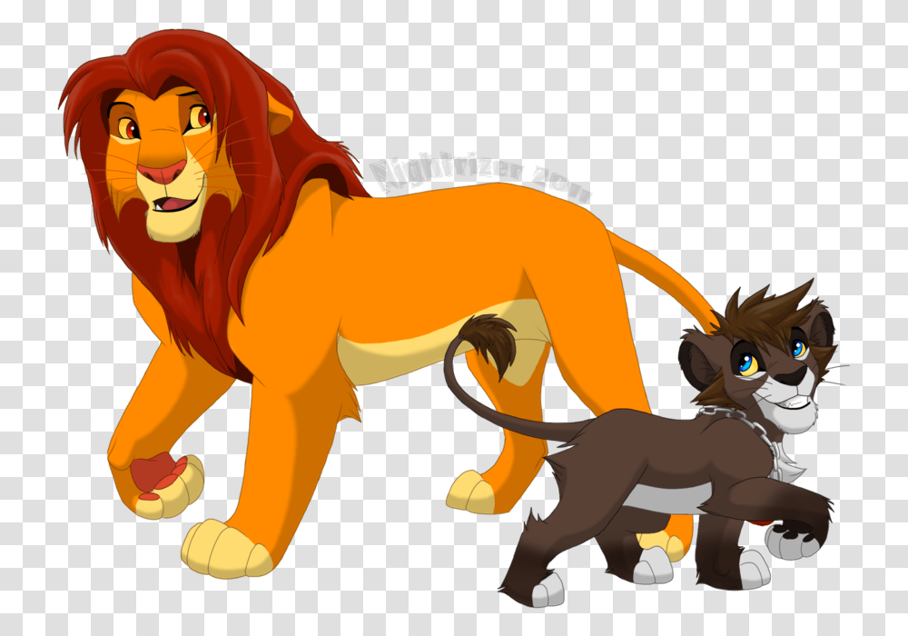 Drawing Lions Simba Kingdom Hearts Lion King Sora, Mammal, Animal, Person, Human Transparent Png