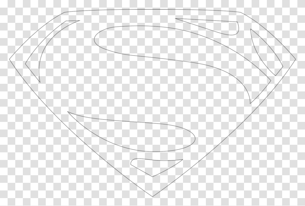 Drawing Logo Man Of Steel, Gray, World Of Warcraft Transparent Png