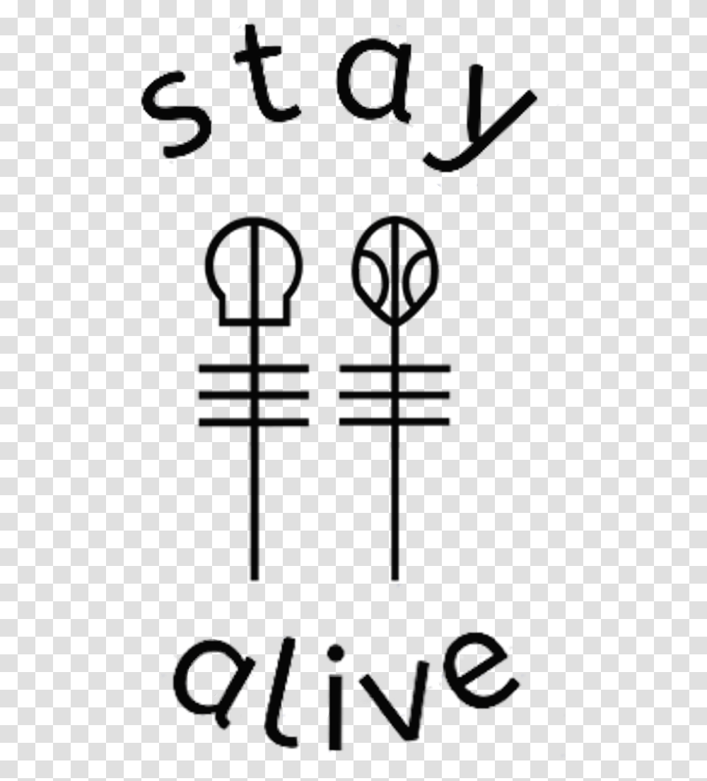 Drawing Lyrics Car Radio Stay Alive It's Worth It I Promise, Weapon, Weaponry, Emblem Transparent Png