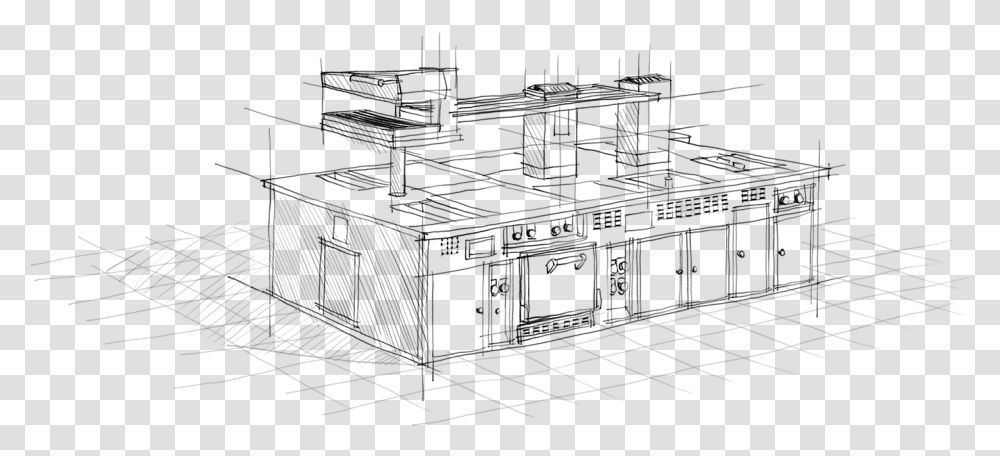 Drawing Molteni Stove Technical Drawing, Gray, World Of Warcraft Transparent Png