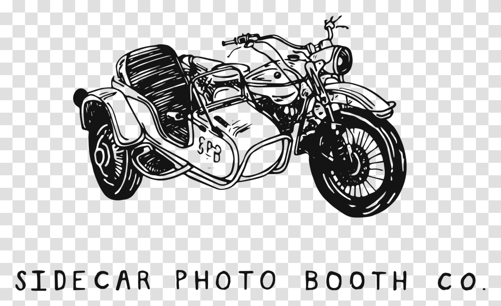 Drawing Motorcycle Car Draw A Sidecar, Transportation, Vehicle, Buggy Transparent Png