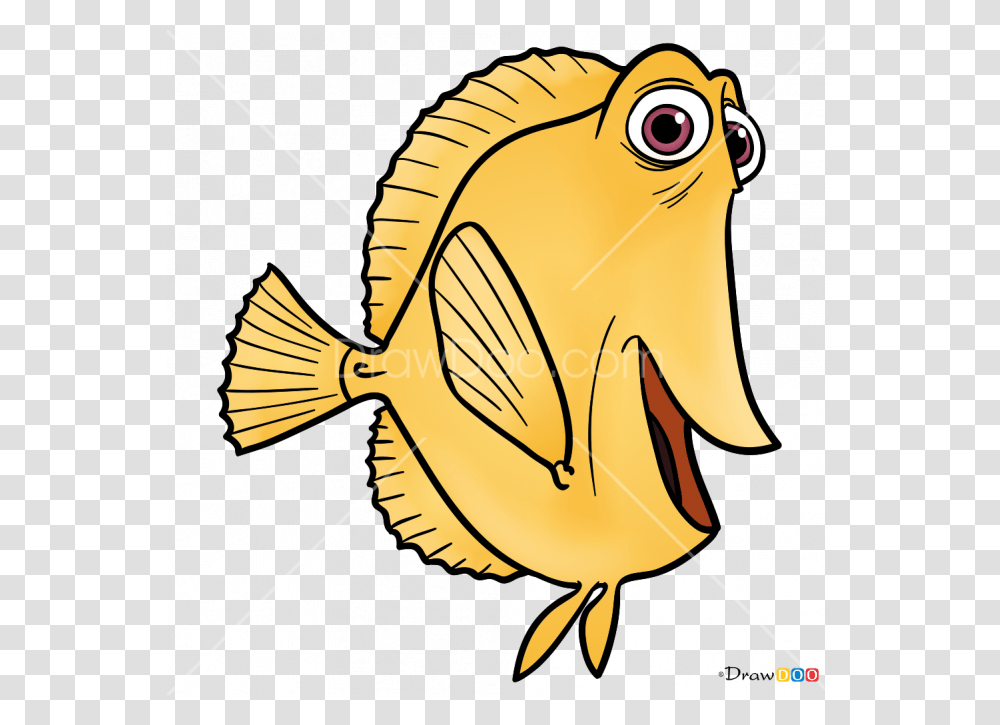 Drawing Nemo Draw Something Clipart, Fish, Animal, Sea Life, Angelfish Transparent Png