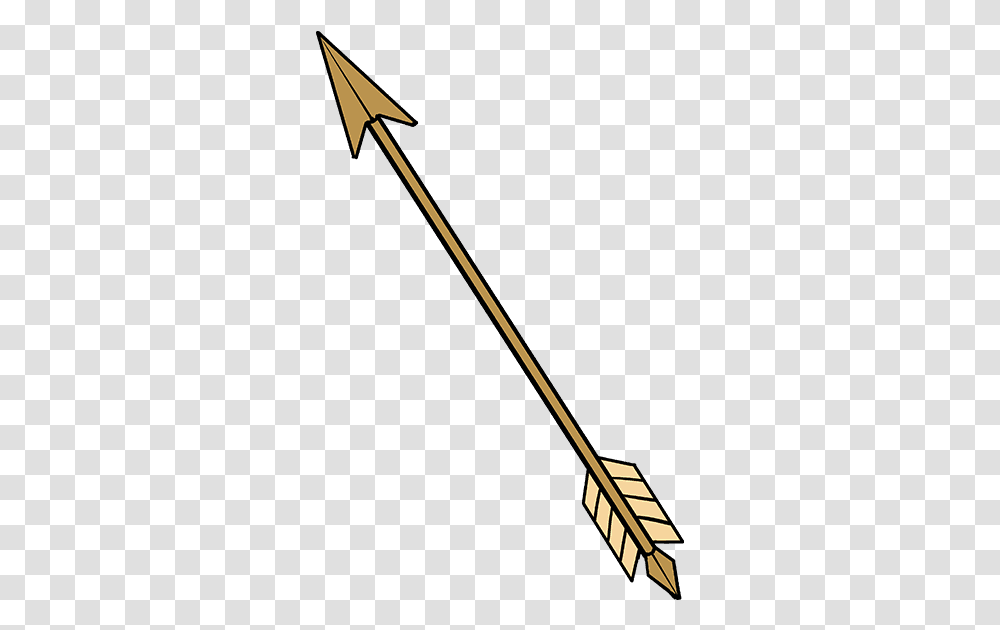 Drawing Of A Arrow, Weapon, Weaponry, Spear Transparent Png