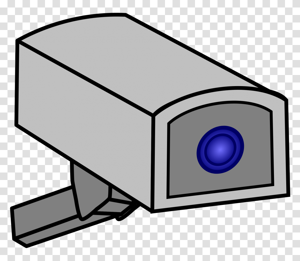 Drawing Of A Cctv Camera, Projector, Electronics Transparent Png