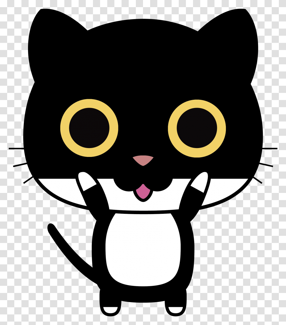 Drawing Of A Cute Kitten With Hands Up Free Image Just A Girl That Loves Cats, Face, Head, Label, Text Transparent Png