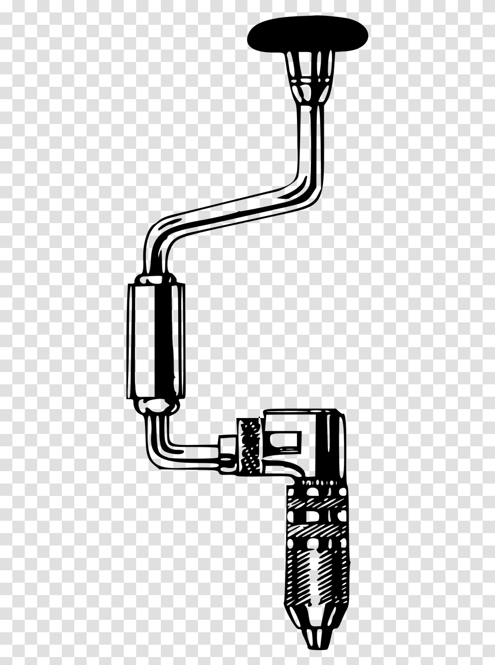 Drawing Of Hand Drill, Gray, World Of Warcraft Transparent Png