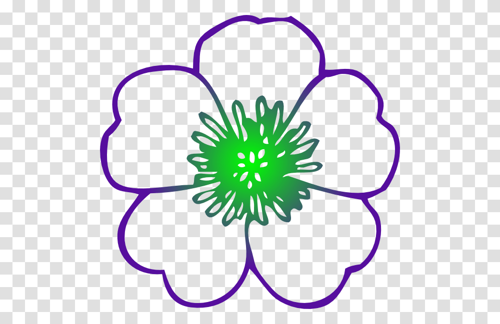 Drawing Of Simple Flowers, Plant, Petal, Blossom, Anther Transparent Png