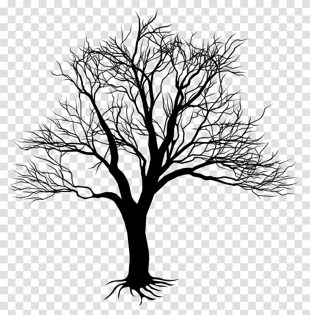 Drawing Of Tree On Wall, Face, Logo Transparent Png