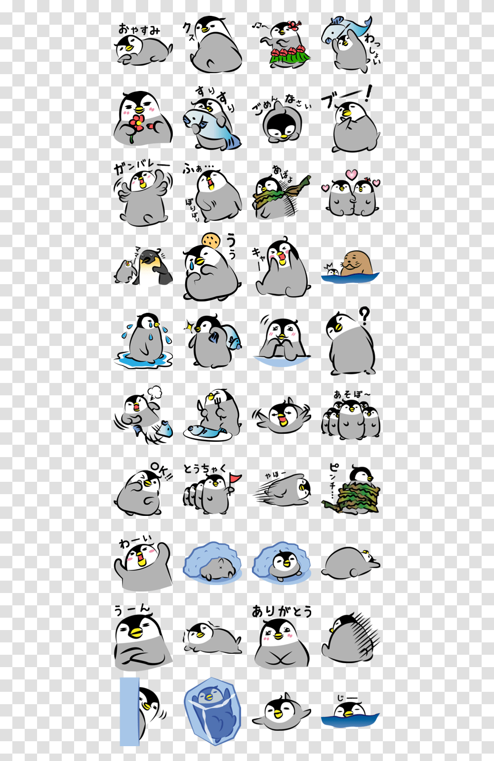 Drawing Penguins Logo Google Hangouts Penguin Sticker, Bird, Animal, Angry Birds Transparent Png