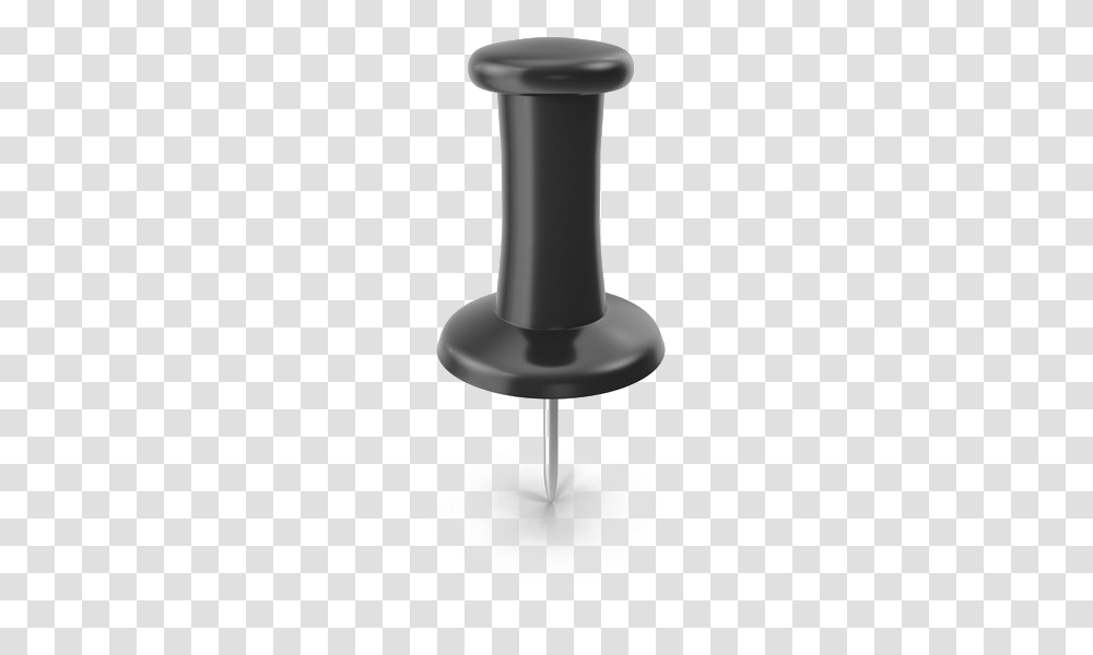 Drawing Pin Clipart Black Background Push Pin, Lamp Transparent Png