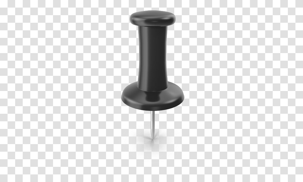 Drawing Pin Images Black Pin, Lamp Transparent Png