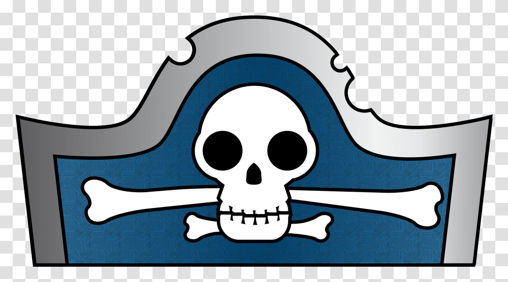 Drawing Pirates Pirate Hat Jpg Library Easy Pirate Hat Drawing, Axe, Tool, Stencil Transparent Png