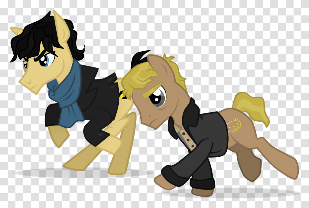 Drawing Scarf Sherlock John And Sherlock My Little Pony, Toy, Hand, Photography Transparent Png