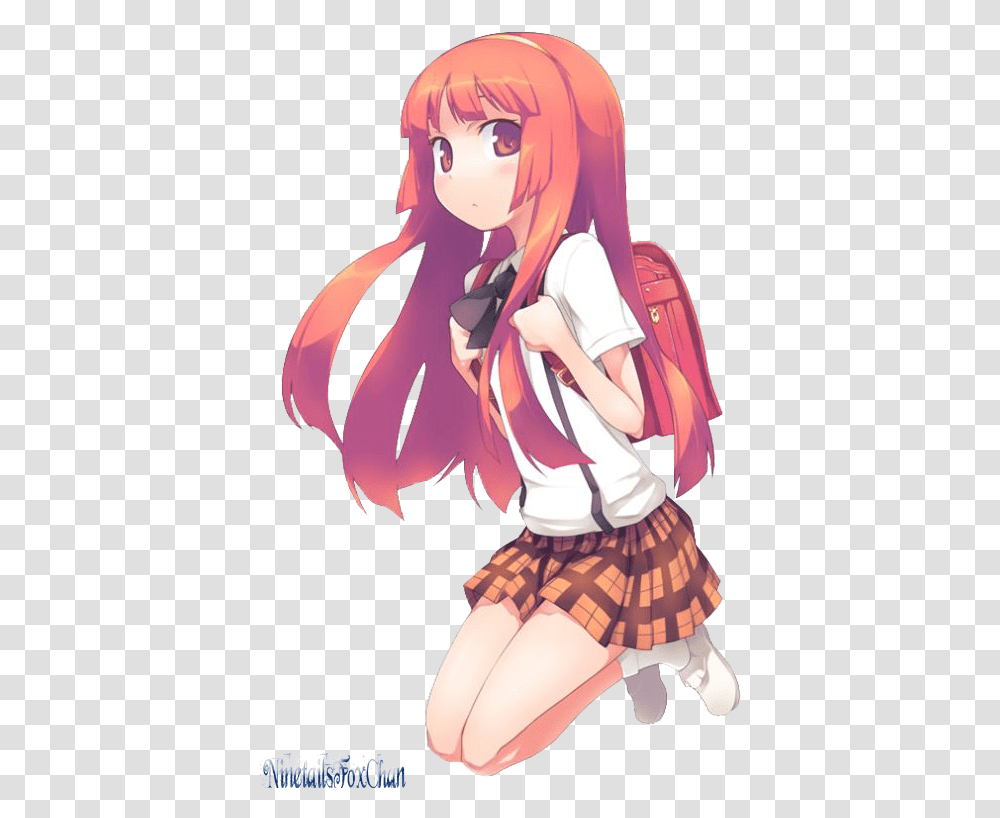 Drawing Scool Anime Anime School Girl, Manga, Comics, Book Transparent Png