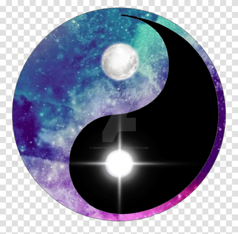 Drawing Space Galaxy Blue And Purple Yin Yang, Nature, Outdoors, Astronomy, Outer Space Transparent Png