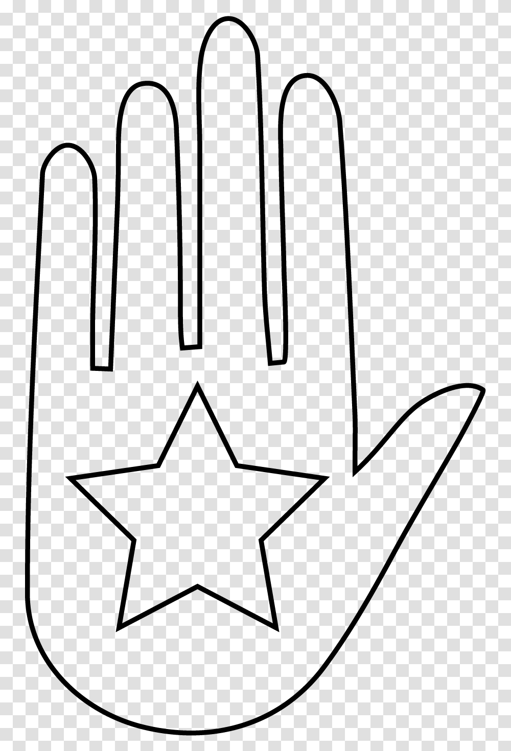 Drawing Star Red Outline, Gray, World Of Warcraft Transparent Png