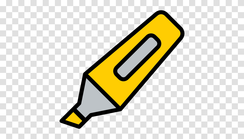 Drawing Tools And Utensils Highlighter Underline Edit Draw, Marker, Pen Transparent Png