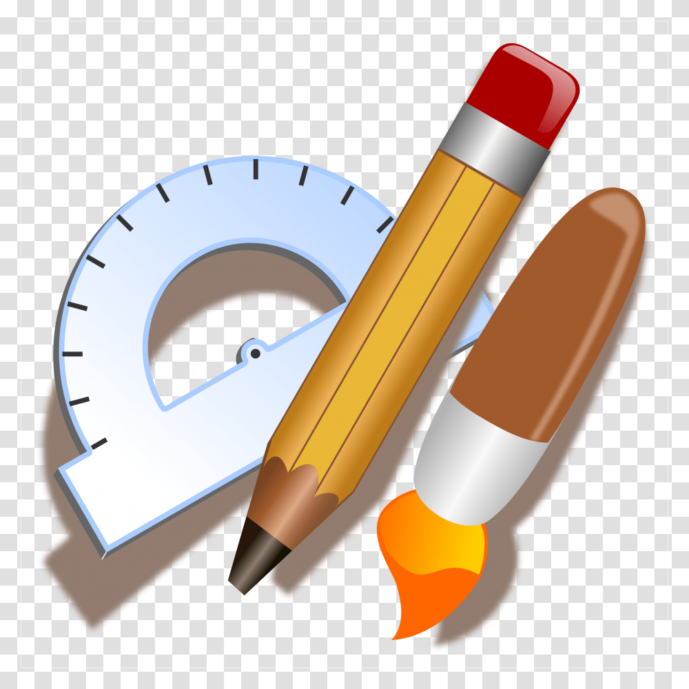 Drawing Tools Icon Icons, Pencil Transparent Png