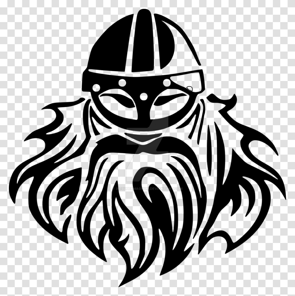 Drawing Tribal For Tribal Viking, Logo, Hand, Stage Transparent Png