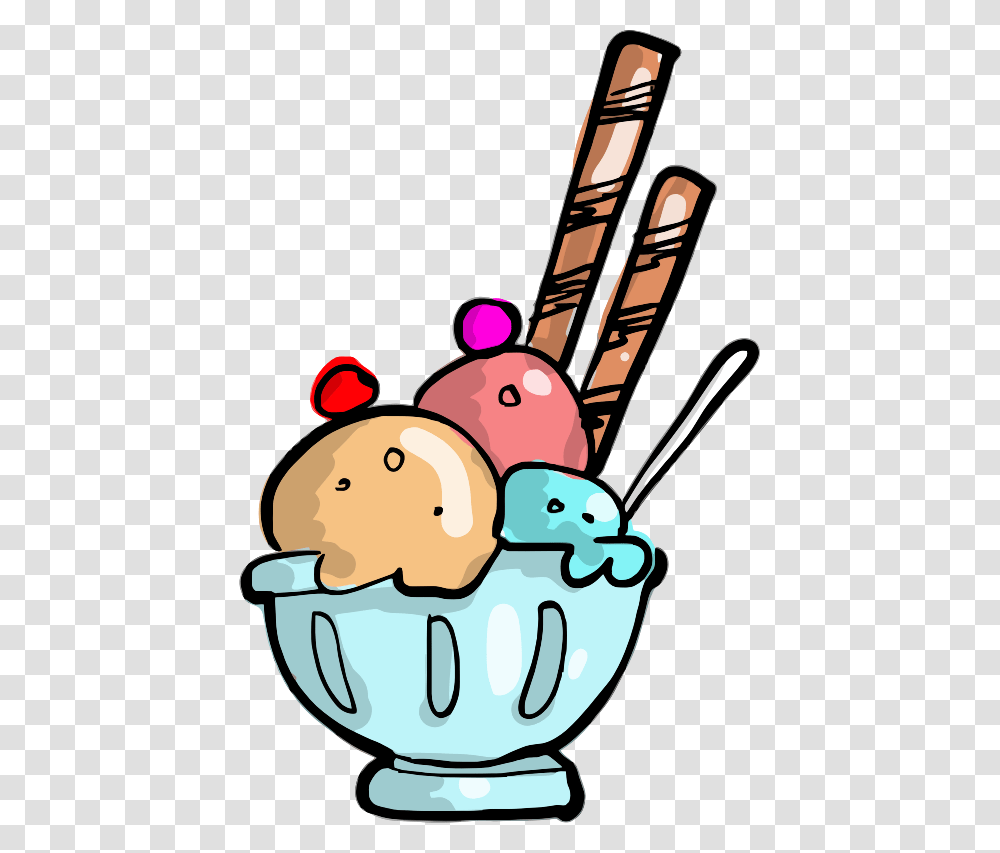 Drawing Video Cartoon Public Domain Ice Cream Drawing, Dessert, Food, Creme, Sweets Transparent Png