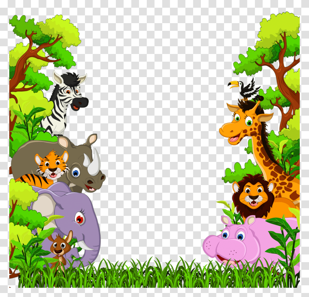 Drawings For Painting Jungle Animals, Cat, Pet, Mammal Transparent Png