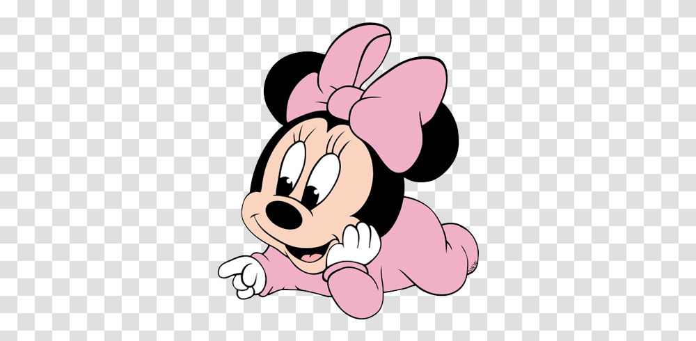 Drawings Of Baby Minnie Mouse Flybutterflies, Plant, Sack Transparent Png