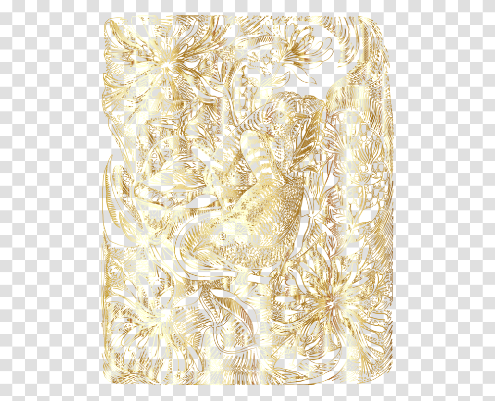 Drawingvisual Artsdress Motif, Gold, Treasure, Temple Transparent Png