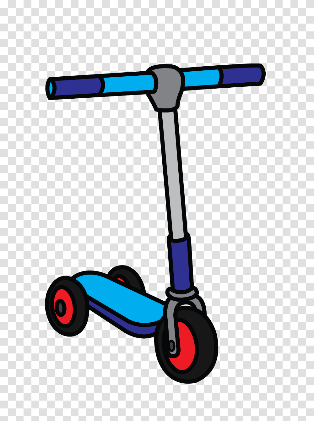 Drawissimo Kids How To Draw, Scooter, Vehicle, Transportation Transparent Png