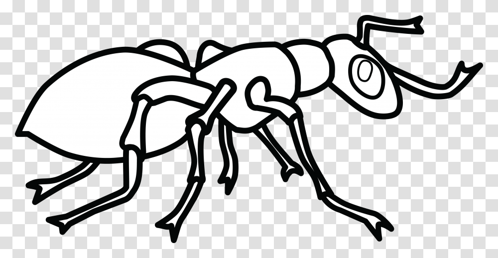 Drawn Ant Clip Art, Insect, Invertebrate, Animal, Gun Transparent Png