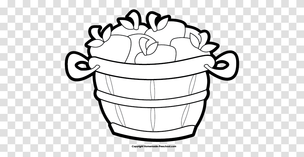 Drawn Basket, Food, Shopping Basket Transparent Png