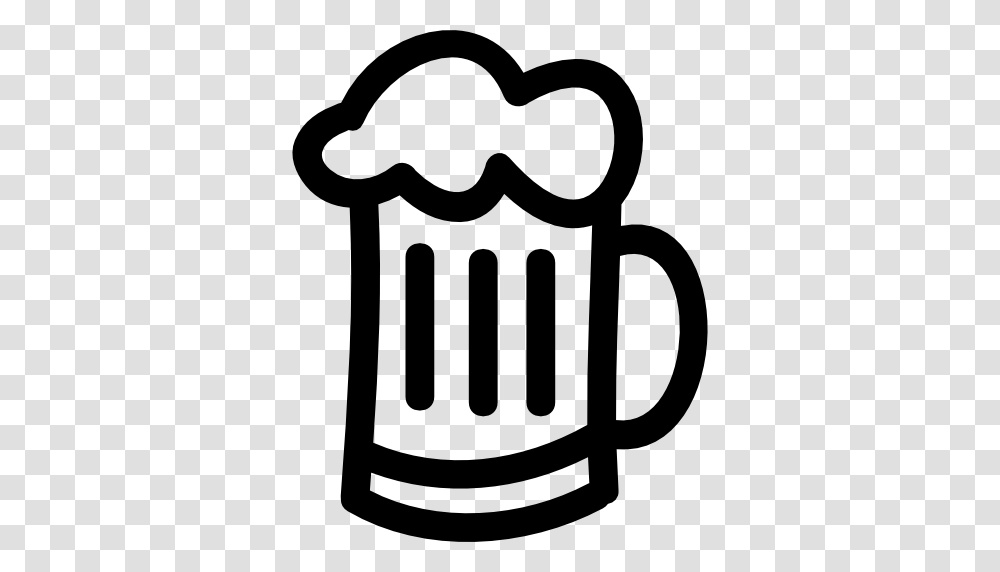 Drawn Beer Line, Coffee Cup, Logo, Trademark Transparent Png