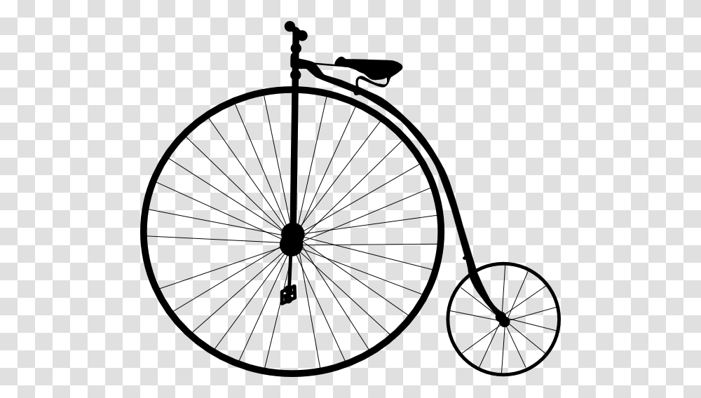 Drawn Bike Clip Art, Wheel, Machine, Spoke, Bicycle Transparent Png
