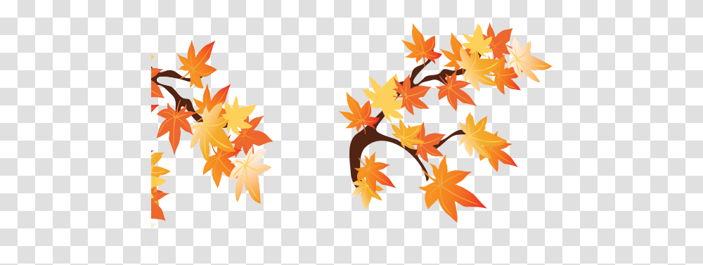 Drawn Branch Leaf Border Maple Leaf Borders Clipart, Plant, Tree, Star Symbol Transparent Png