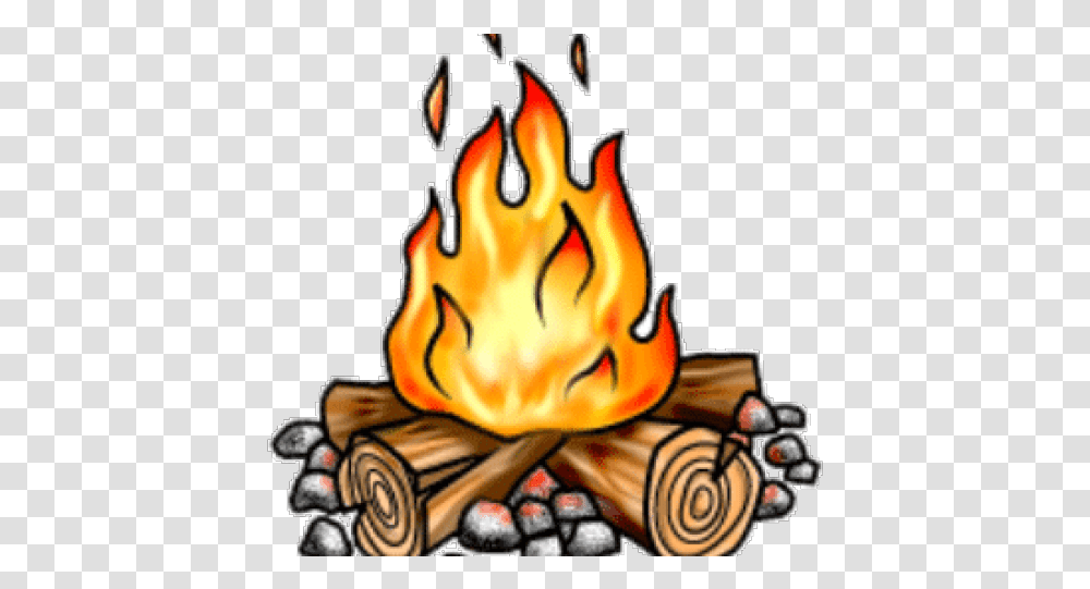 Drawn Campfire Fire Campfire Full Size Build A Smokeless Fire Pit, Flame, Weapon, Weaponry, Bonfire Transparent Png