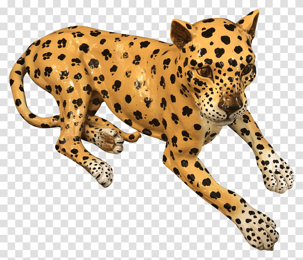 Drawn Cheetah Filigree Cross Cheetah Full Size Animal Figure Transparent Png