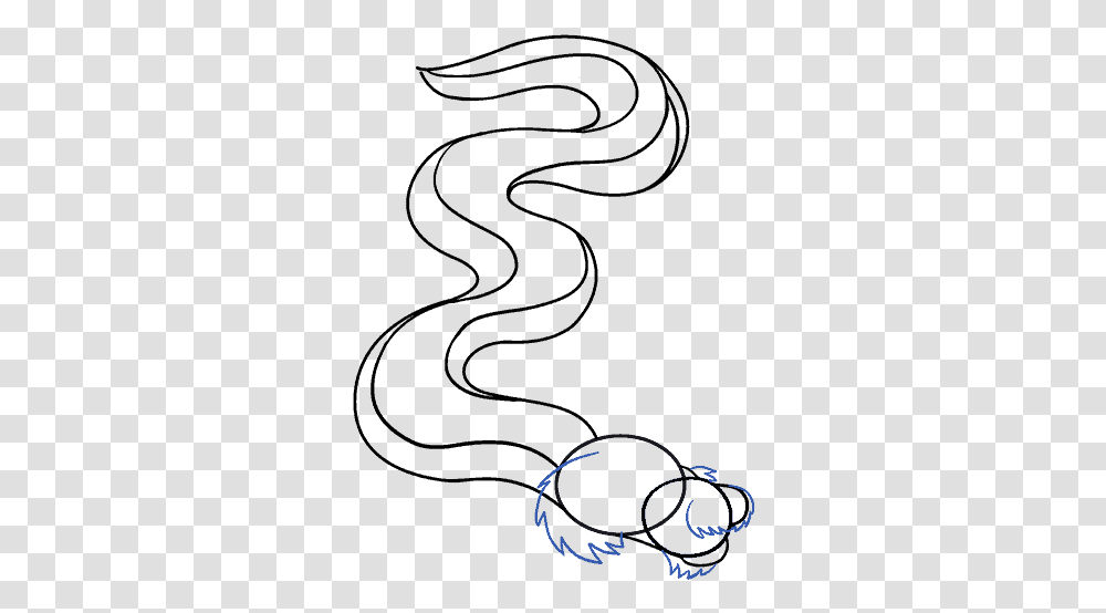 Drawn Chinese Dragon Simple Line Art, Vehicle, Transportation, Leisure Activities, Stage Transparent Png
