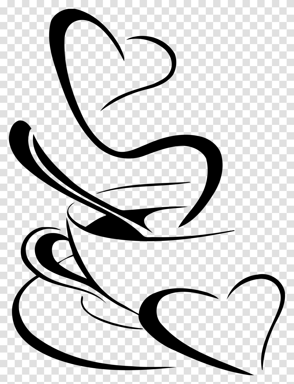 Drawn Coffee Heart Clip Art, Gray, World Of Warcraft Transparent Png