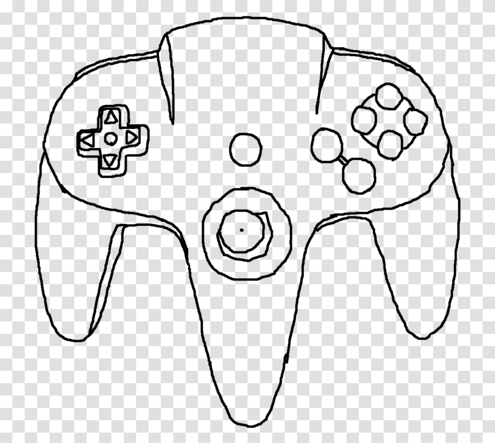 Drawn Controller N64 Drawn Controller, Light, Hand, Flare Transparent Png