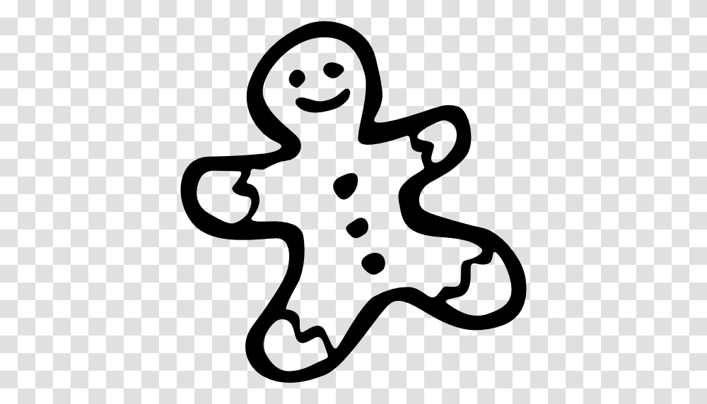 Drawn Cookie Black And White, Gray, World Of Warcraft Transparent Png