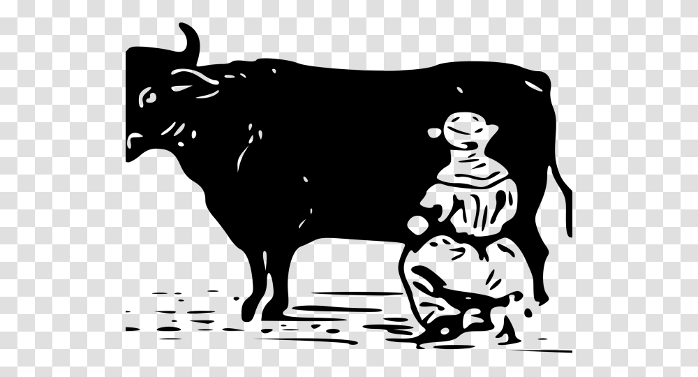 Drawn Cow Vector Dairy Subsidies, Gray, World Of Warcraft Transparent Png