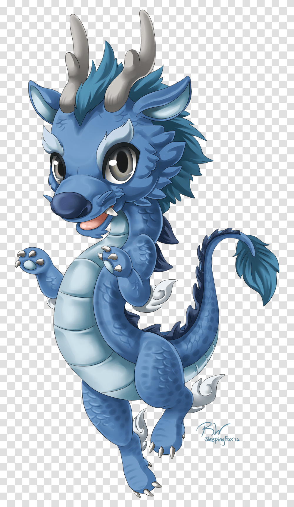 Drawn Dragon Baby Cute Cartoon Mythical Creatures, Toy Transparent Png