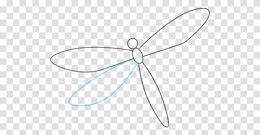 Drawn Dragonfly Simple Dragonfly, Insect, Invertebrate, Animal Transparent Png