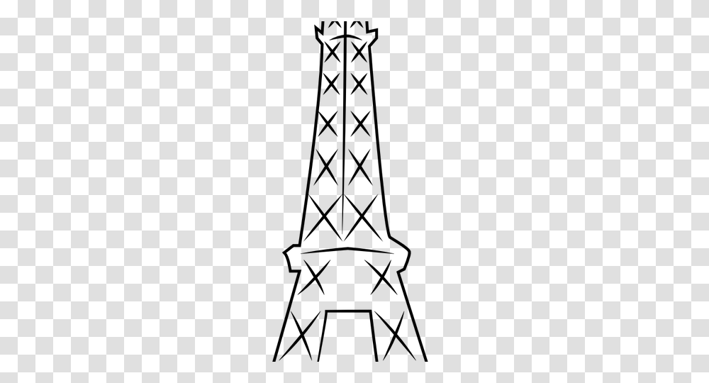 Drawn Eiffel Tower, Gray, World Of Warcraft Transparent Png