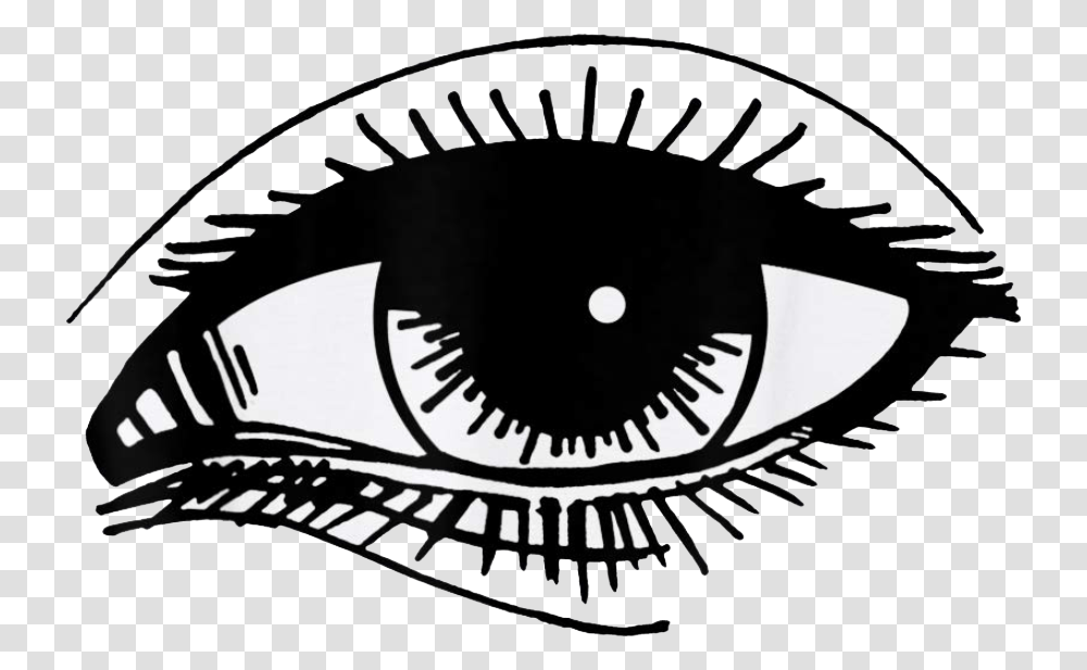 Drawn Eyes, Logo, Trademark, Label Transparent Png