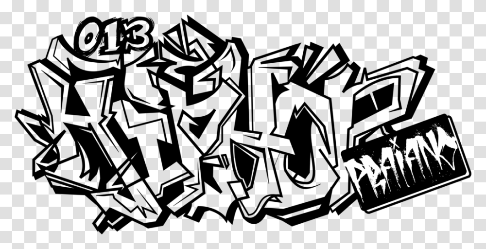 Drawn Graffiti Black And White Hip Hop Graffiti, Outdoors, Face Transparent Png